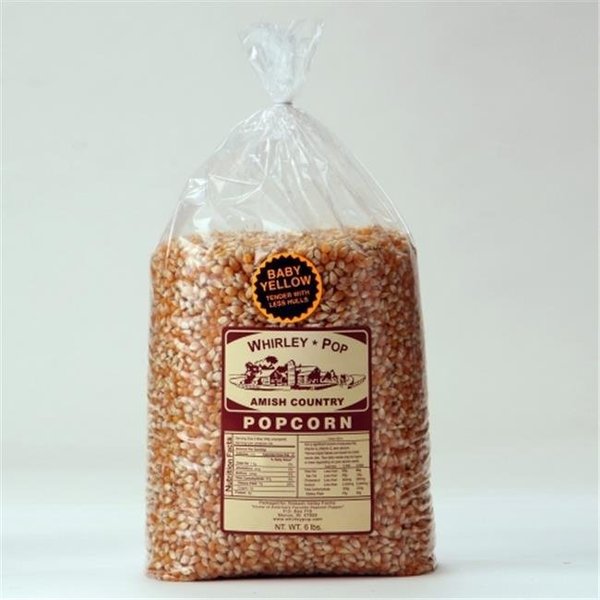 Wabash Valley Farms Wabash Valley Farms 46402  Gourmet Popping Corn- Baby Yellow 6 lb 46402